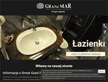 Tablet Screenshot of granimar.pl